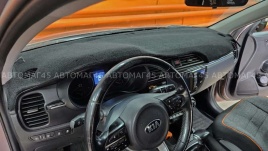 Накидка на панель Kia Rio Киа Рио c 2017г Rio X-Line Рио Х-Лайн с 2017г карпет 