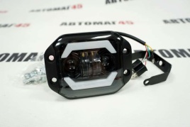 C2R Светодиодная фара вставная 2 линзы ближний + 2 линзы дальний  6500K 2200Lm 1шт гарант 3мес G0117