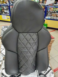 Драйв  чехлы универсальные экокожа Ромбы серый серый комплект   