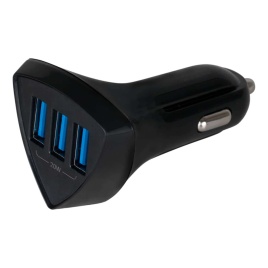 Skyway зарядное устройство в прикуриватель 3 USB 20W быстрая зарядка QC 3.0