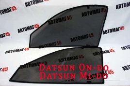 BRENZO каркасные шторки на магнитах Kalina 1 2 с/д х/б уни Granta с/д л/б с 04г Datsun перед 2шт 10%