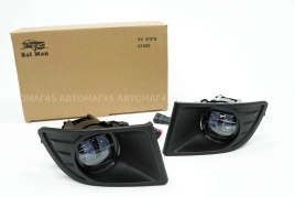 SALMAN  Фары п/туманные Toyota Land Cruiser Prado J120 02-09г LED 50W 4800LM 6000K 2шт гарантия 6мес