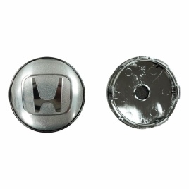 Колпачок ступицы Honda 60/57 серебро TechLine КиК Слик NZDK 020