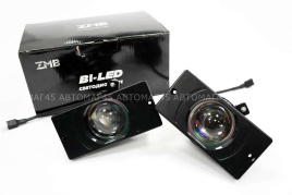 ZMB Фары противотуманные 1 линза  ВАЗ 2110-2112 ВАЗ 2113-2114-2115 LED 50W 6000LM 2шт гарантия 6 мес