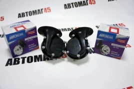 Автоком  звуковой сигнал Волга высокий низкий тон 105-118Дб 12В Лысковский 3авод 2шт   