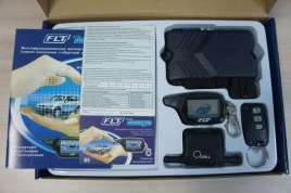 FLT  Сигнализация автозапуск двусторонняя связь без сирены гарантия 3 месяца на блок аналог B