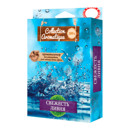 Collection  ароматизатор под сиденье Свежесть ливня 200г   