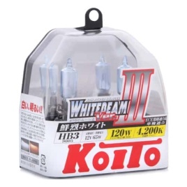 KOITO  лампа WhiteBeam3 HB3 9005 12V 55W 4200K 2шт   