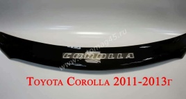 Carl Steelman  Дефлектор капота Toyota Corolla Тойота Королла 2010-2013г рест  