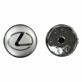 Колпачок ступицы Lexus 60/57 серебро TechLine КиК Слик NZDK 030