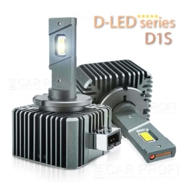 Carprofi D-LED  лампы LED 2шт D1S 12В 50W 5500K 6000Lm гарантия 6мес   