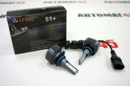 S1+ LTway чип CSP LED 2шт HB4 9006 12В 16W 4300К 1800Lm гарантия 4мес    