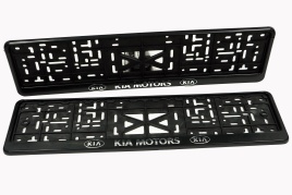 Рамка  номерного знака Kia   