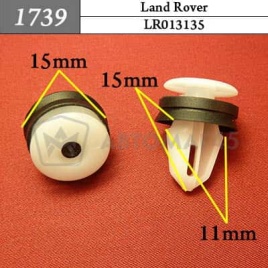 1739 Клипса пистон для Land Rover