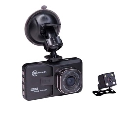 Camshel DVR 210 видеорегистратор с камерой заднего вида Full HD G-сенсор 7,5см угол 140 гарант 12мес