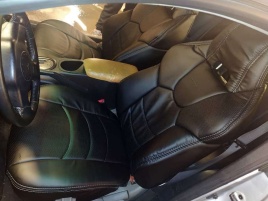 Драйв  чехлы универсальные LAMBO экокожа черный черный комплект   