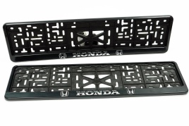 Рамка  номерного знака Honda   