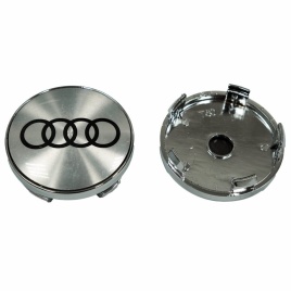 Колпачок ступицы Audi 60/57 серебро Tech Line кик слик NZDK 010