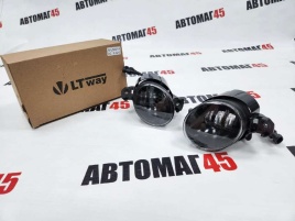 LTway  Фары противотуманные Nissan LED 50W 4000LM 6000K с ушами 2шт гарантия 3мес   