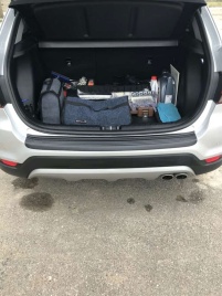 STYLE  Накладка на задний бампер Kia Rio 4 Х-Line Рио Х-Лайн 2017-2020г до рестайл   