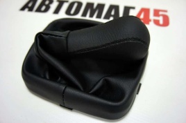 Skyway  Ручка КПП с чехлом ВАЗ 2113 2114 2115 экокожа черная   