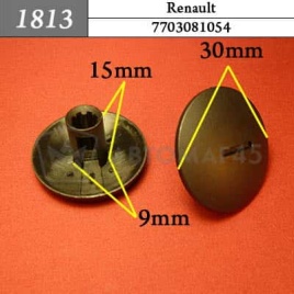 1813 Клипса пистон для Renault