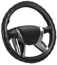 Senator Vermont оплетка руля Размер L натуральная кожа черная   