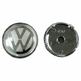 Колпачок ступицы VW 60/57 серебро TechLine КиК Слик NZDK 040