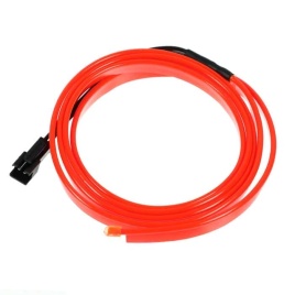 C2R Неоновая нить для подсветки салона LGX-R2 красный 2м