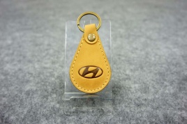 Брелок  на ключ Hyundai Хендай кожа  