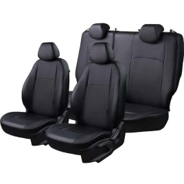 Авточехлы  Hyundai Elantra IV пок Хендай Элантра 4 пок 2006-2011г экокожа черная   