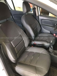 Авточехлы  Нива Шевроле Niva 2014-2020г Нива Travel с 2020г жаккард серый A-10 