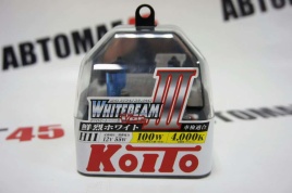 KOITO  лампа WhiteBeam3 H11 12V 55W 4000K 2шт   