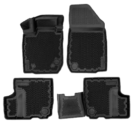 Form Коврики  в салон Renault Logan 04-14г Lada Largus полиуретан EVA 3D комплект 4шт