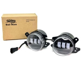 SALMAN  Фары п/туманные 3 линзы Mercedes Мерседес круг LED 50W 2шт гарантия 6мес 