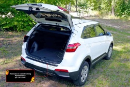 Русская Артель  Накладка на задний бампер Hyundai Creta 1 Хендай Крета 1 2015-2021г  