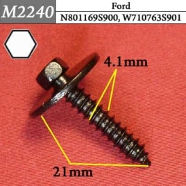 М2240 Автокрепеж металлический 