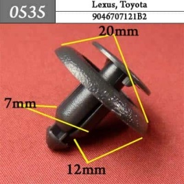 0535 Клипса пистон для Lexus Toyota 