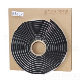 Koito  герметик для вклейки фар черный лента 8мм х 4м   