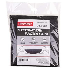Skyway утеплитель радиатора Универсальный 700 х 280мм кожа