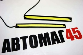 C2R  дневные ходовые плоские 17см 1 диод 4Вт СОВ 2шт гарантия 1 мес   