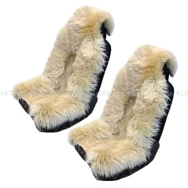 Maximal Накидки комбинированные бежевый 140х50см 2шт   