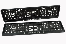 Рамка  номерного знака Renault   