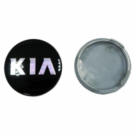 Колпачок ступицы Kia 58/55 черный QY-009 (208238)