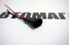 Разъем  H11 пластиковый с проводами Female гнездо   