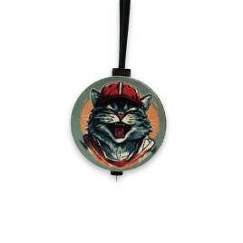 Aroma Bar Ароматизатор подвесной Дерзкий кот цветной