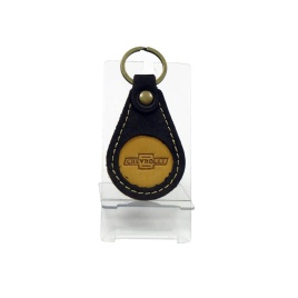 Брелок  на ключ Chevrolet Шевроле кожа трехслойный