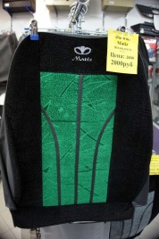 Авточехлы  Daewoo Matiz Дэу Матиз флок зеленый   