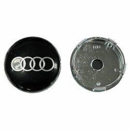 Колпачок ступицы Audi 60/57 черный Tech Line кик слик NZDK 009