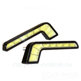 Carprofi Дневные ходовые 6 диодов L образные 10-15V 2шт гарантия 3 мес   